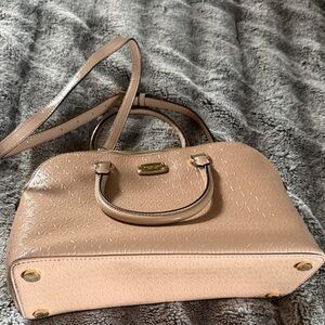 Michael Kors Beige Satchel